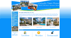 Desktop Screenshot of orlandotownhouse.net